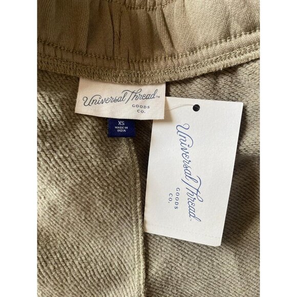 Universal Thread, Short shorts for women, cotton and polyester, Color Brown - Picture 4 of 7